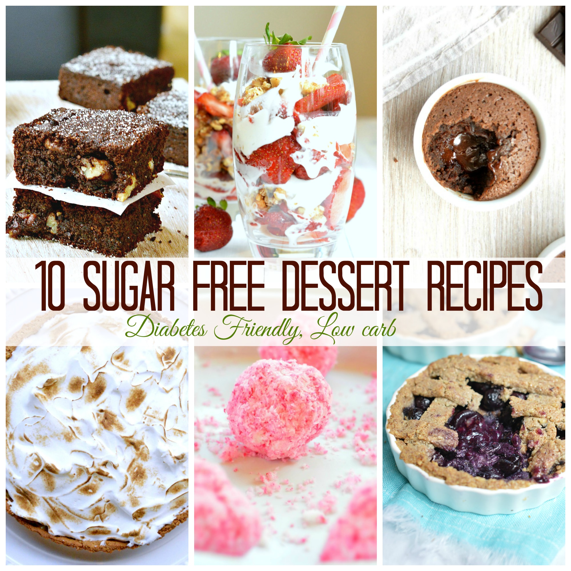 10 Sugar Free Dessert for diabetics