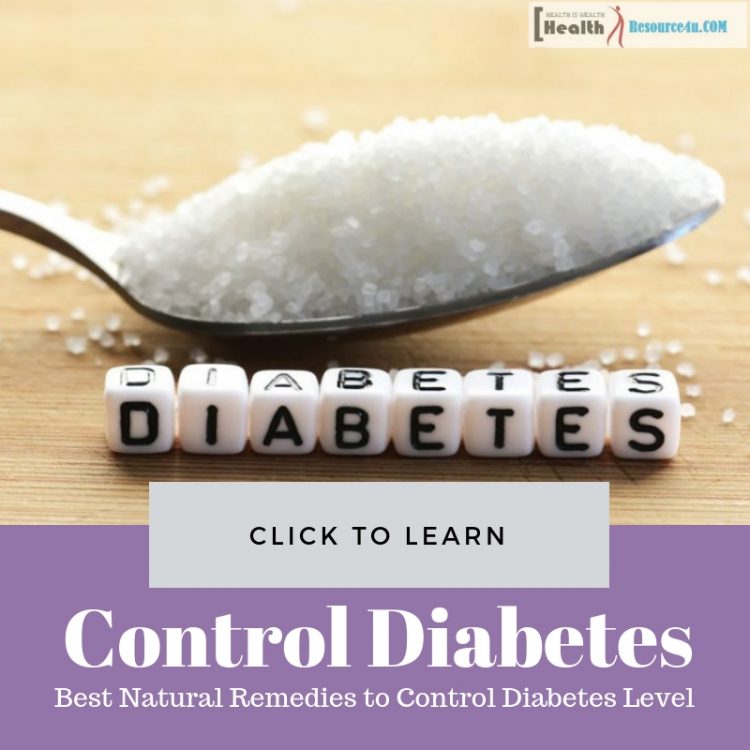 13 Best Natural Remedies To Control Diabetes Level