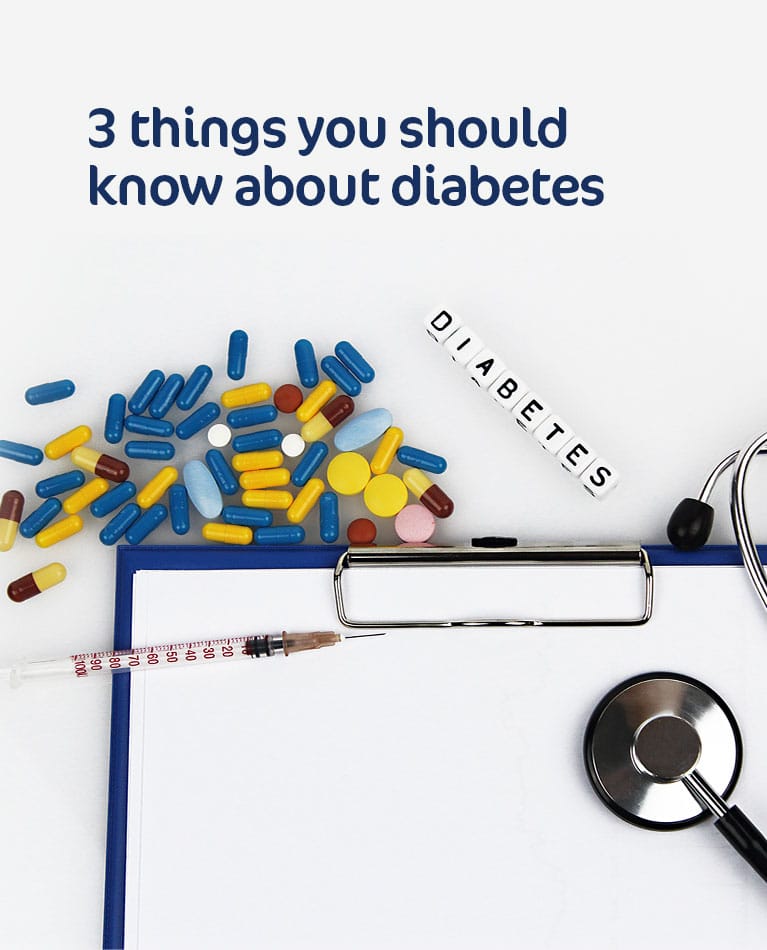 3 Things You Should Know About Diabetes