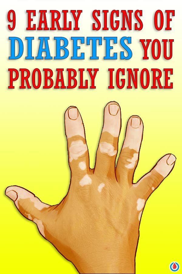 9 Early Signs of Diabetes We Probably Ignore