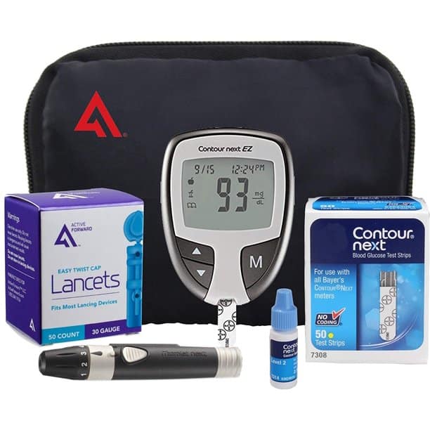 AF Contour NEXT EZ Diabetes Testing Kit