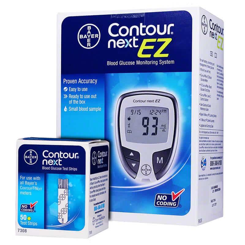 Bayer Contour Next EZ Glucose Meter Kit Review