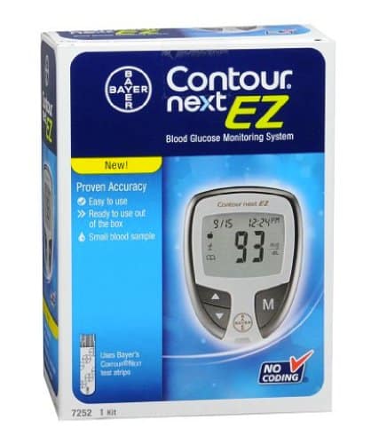 Bayer Contour Next EZ High Blood Sugar Continuous Glucose Monitoring ...