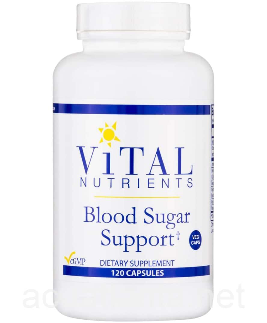Blood Sugar Support 120 veggie capsules by Vital Nutrients On Sale In ...