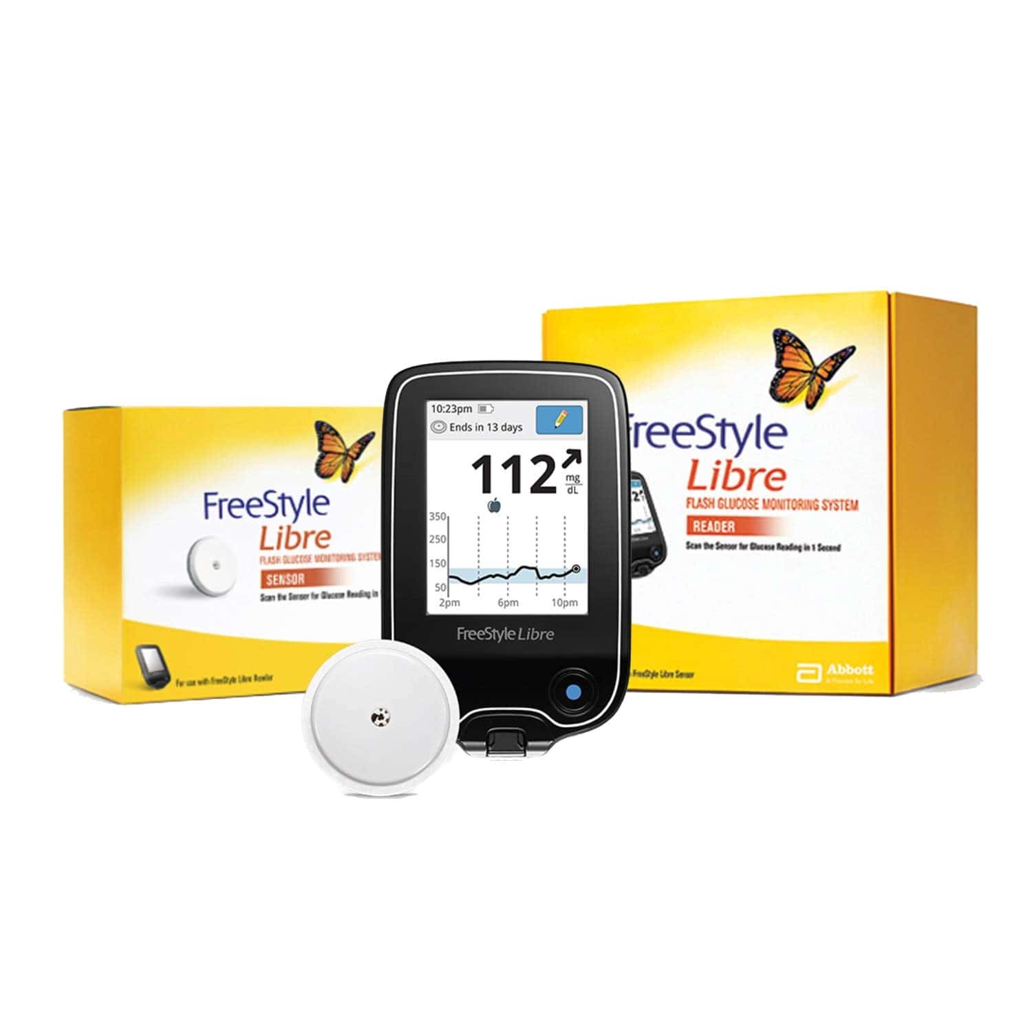 Buy Freestyle Libre Flash Glucose Monitoring System ( Reader &  Sensor ...