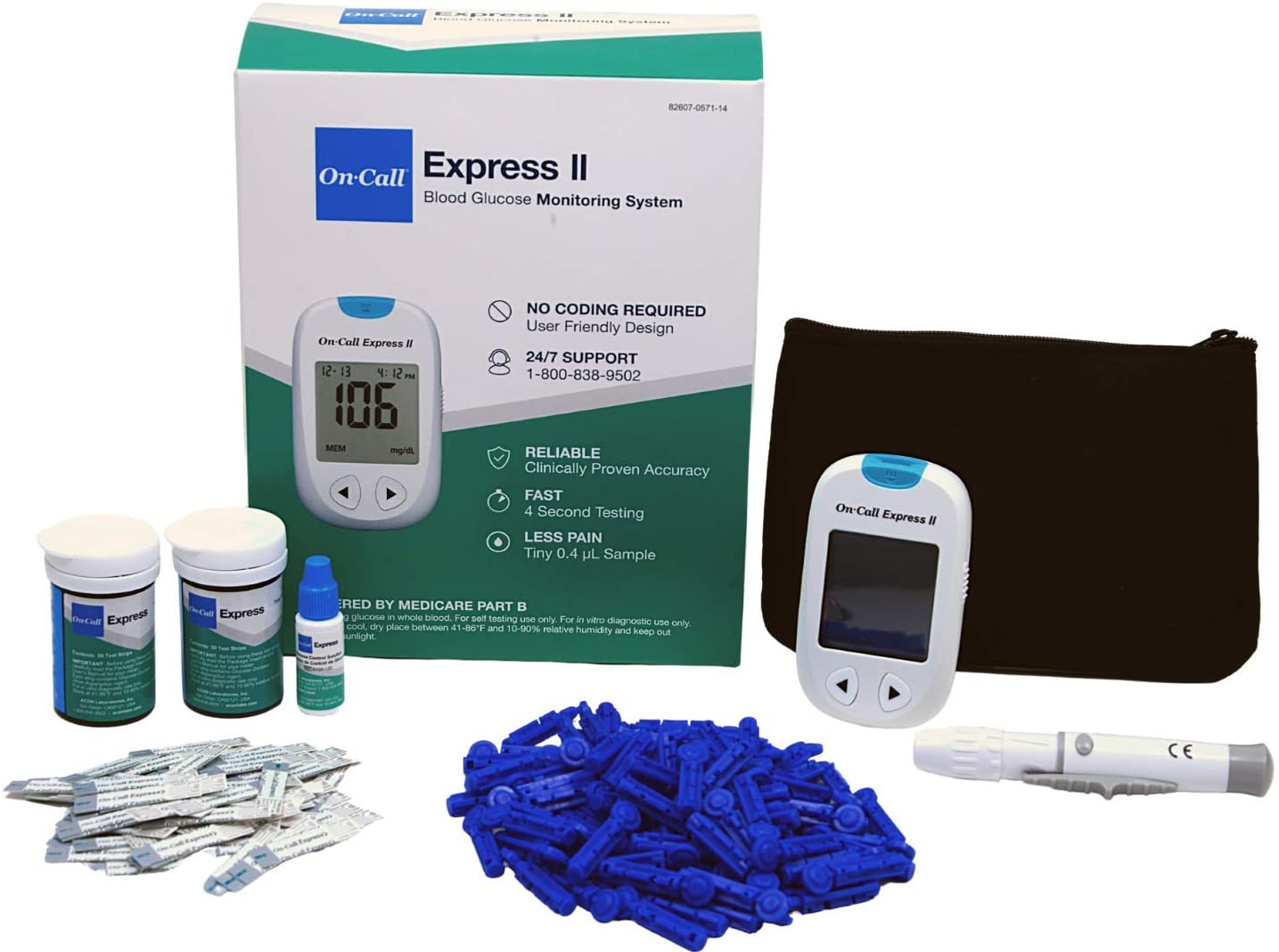 Buy On Call Express II Diabetes Testing Kit