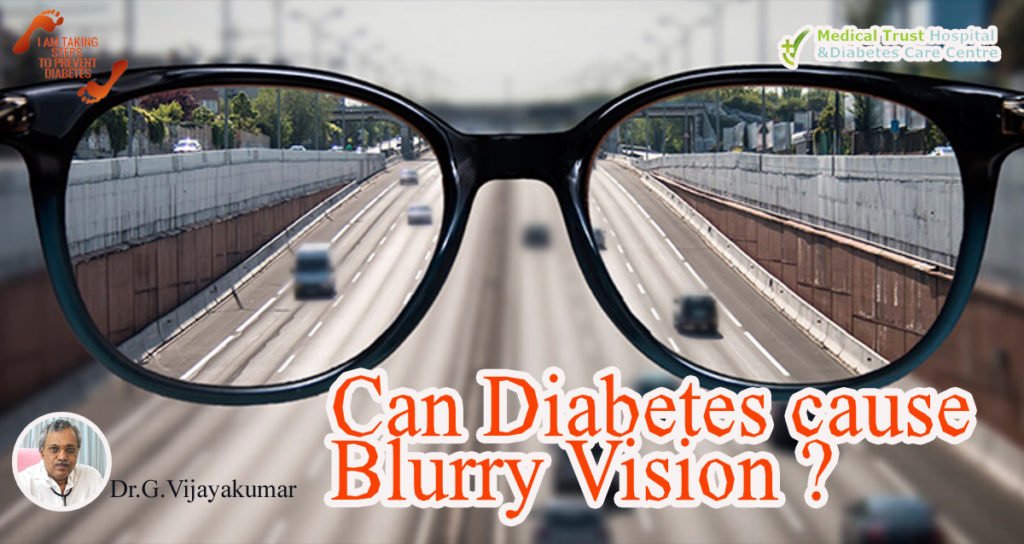 Can Diabetes cause Blurry Vision ?