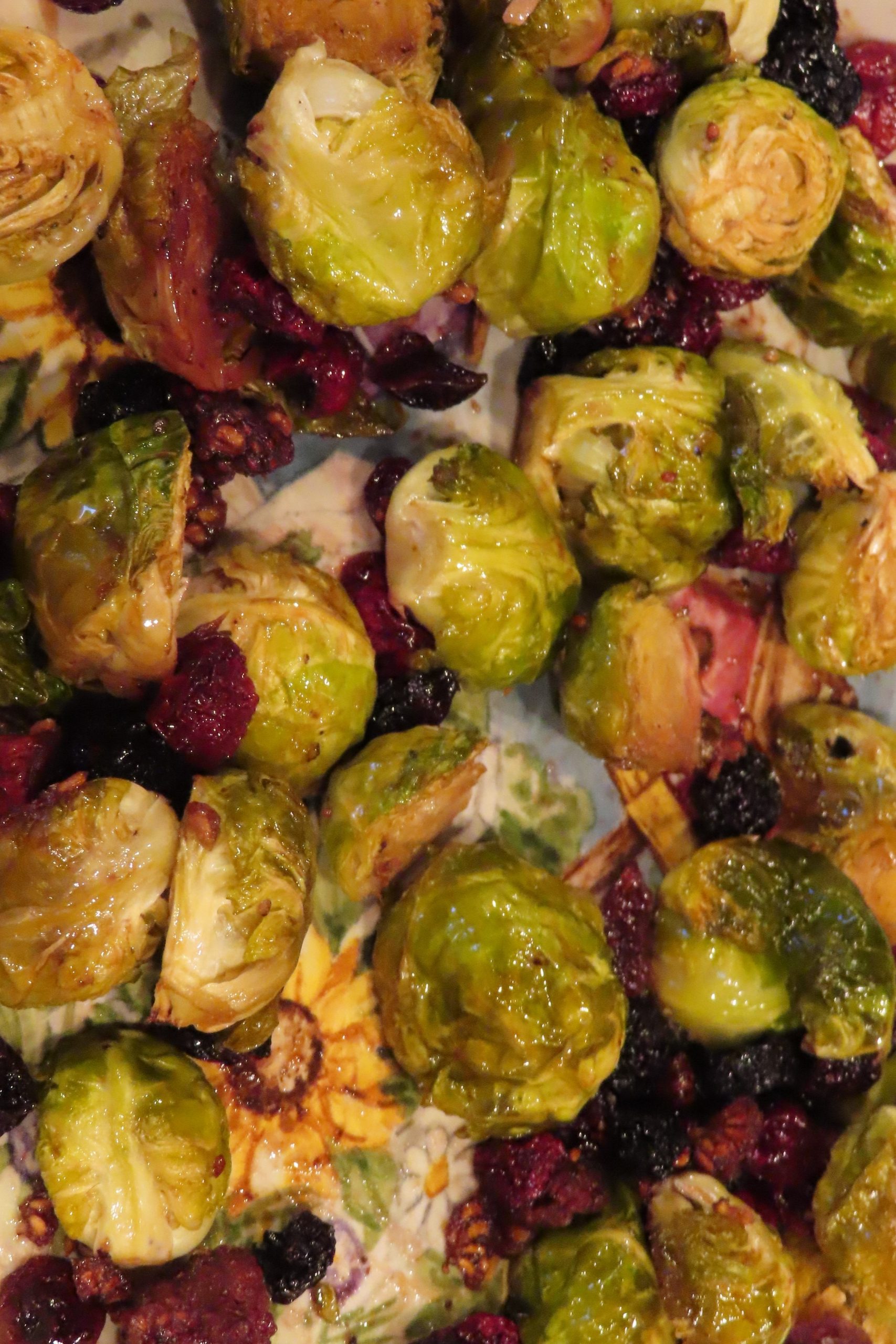 Candied Brussel Sprouts does not mean Loaded with Sugar