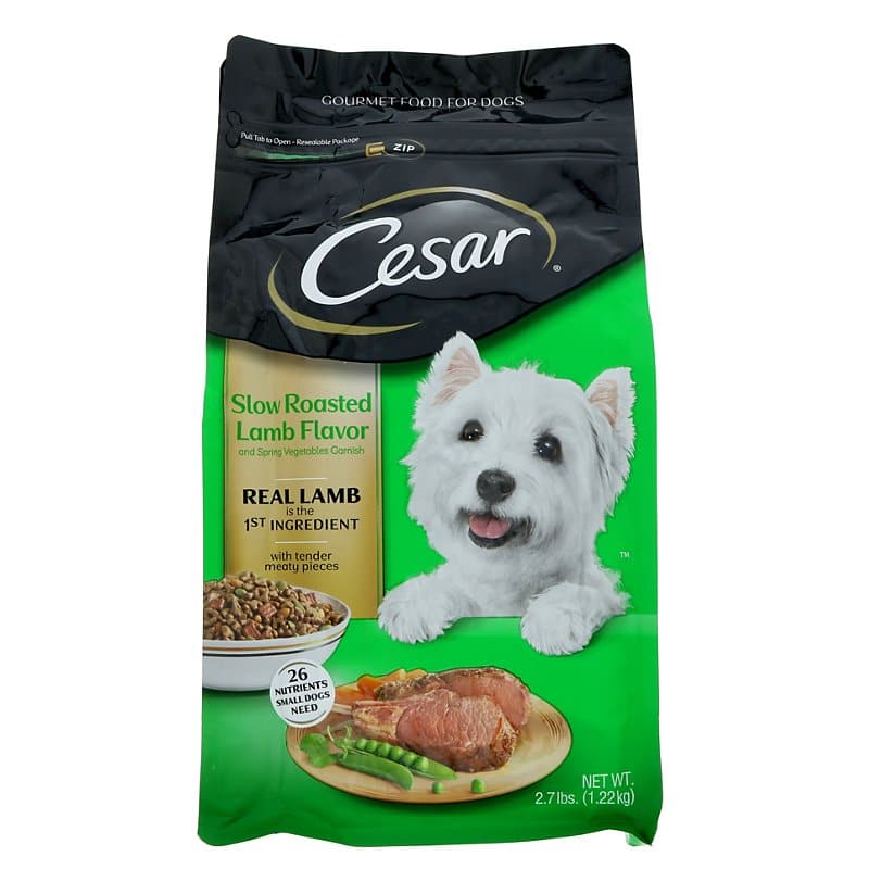 Cesar Dry Dog Food Roasted Lamb &  Spring Vegetables