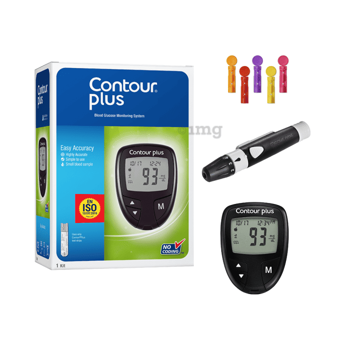 Contour Plus Blood Glucose Monitoring System: Buy box of 1 Device at ...