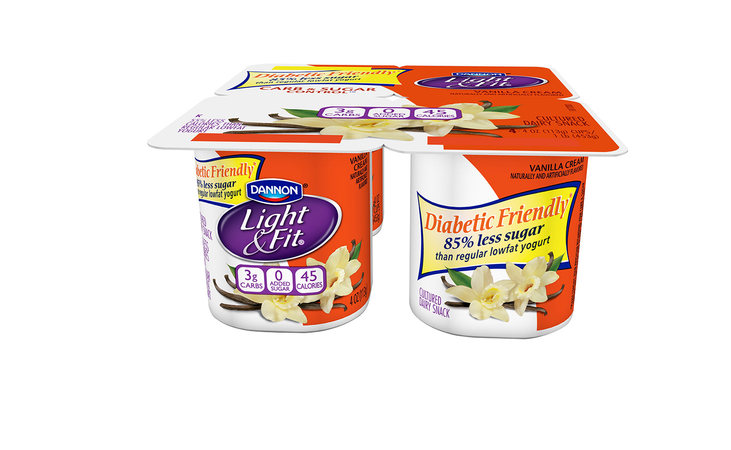 Dannon Light and Fit Diabetic Friendly Yogurt