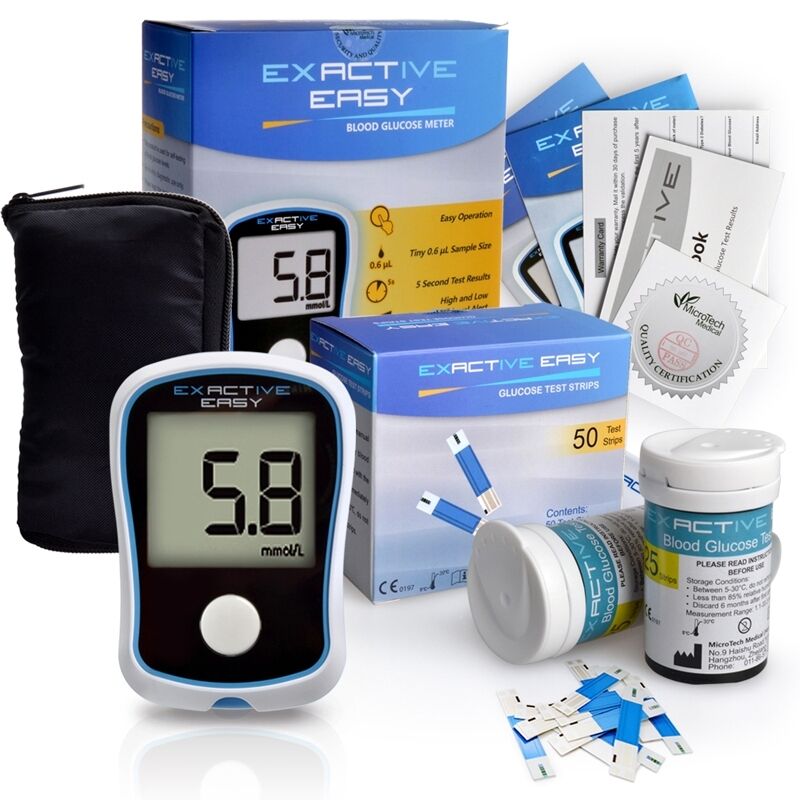 Diabetes Test Kit for Diabetic , Blood Sugar Glucose Monitoring +50 ...