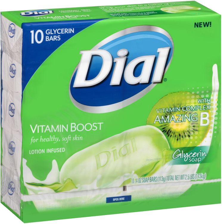 Dial® Vitamin Boost Glycerin Soap Reviews 2020