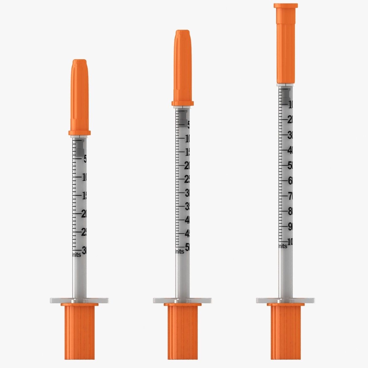 Dynarex Insulin Syringes (1cc 29g x 1/2" ) (6947)