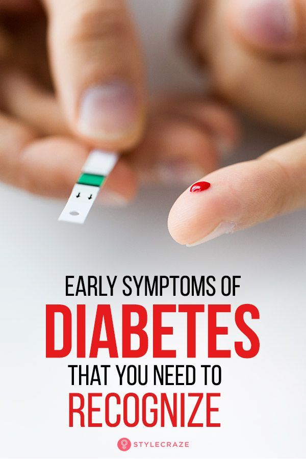 Early Symptoms Of Diabetes To Recognize For A Timely Diagnosis
