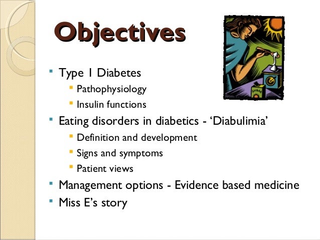 Eating Disorders in Type 1 Diabetics