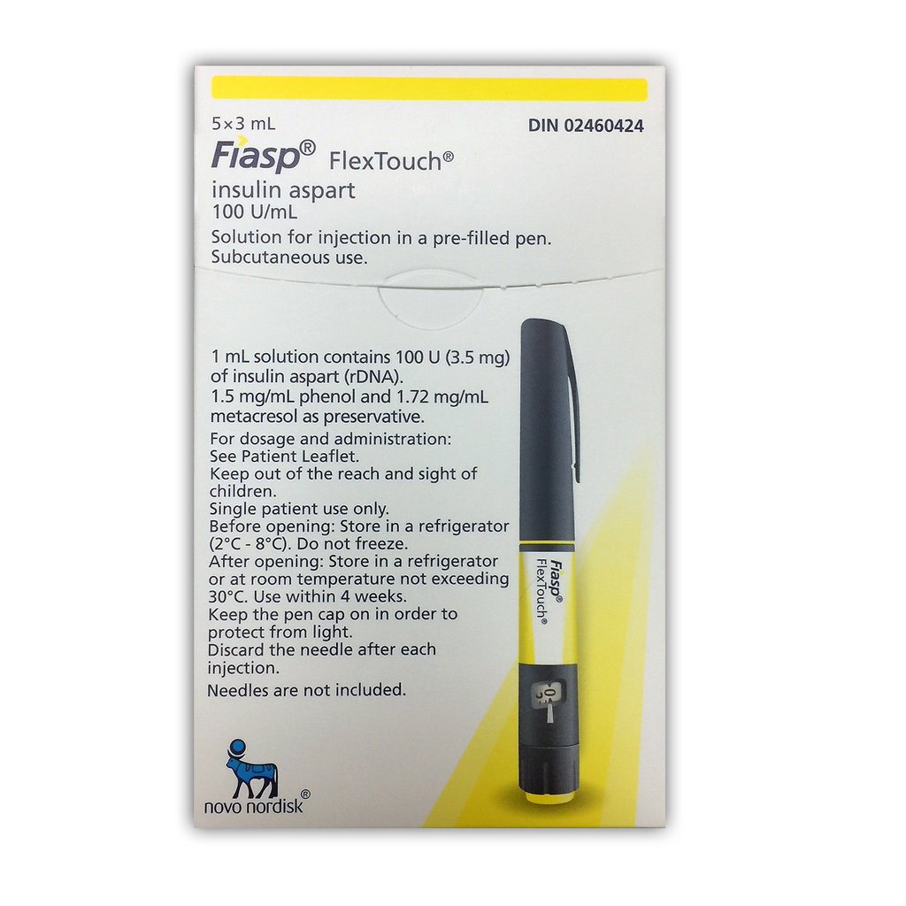 Fiasp Flex Touch (Insulin Aspart)