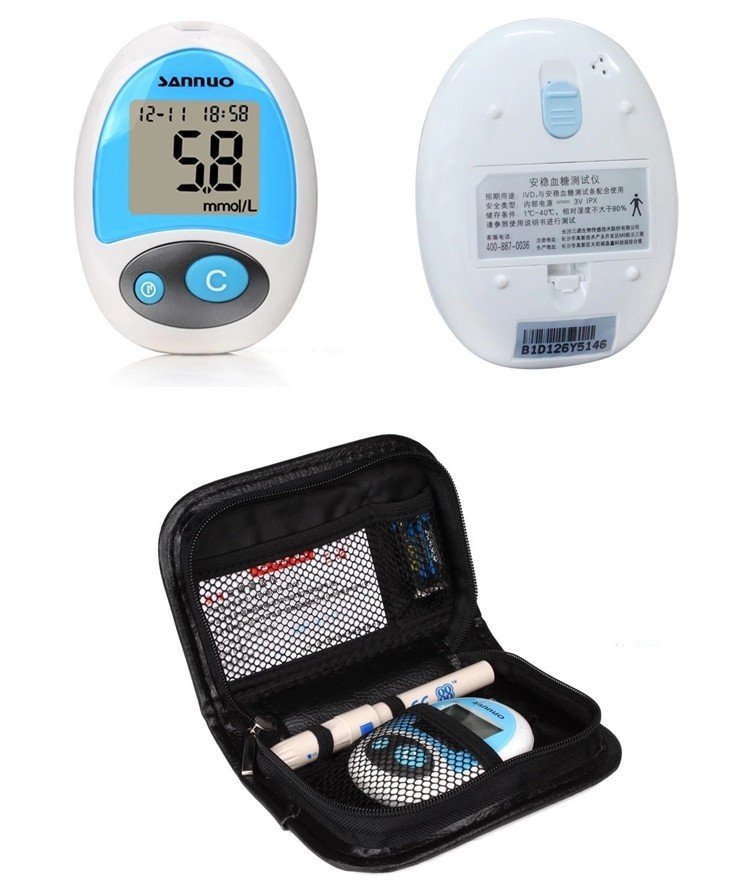 free shipping Health Care Blood Sugar Tests Glucometer Blood Glucose ...