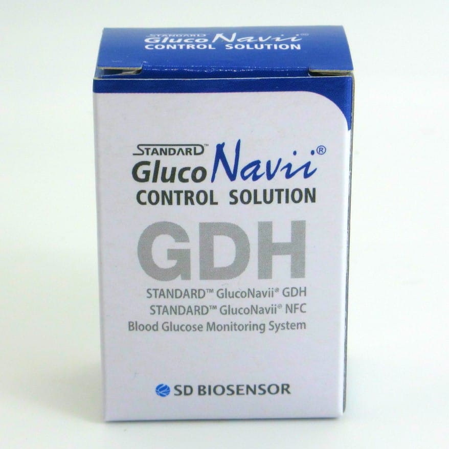 GlucoNavii Control Solution  For the Blood Glucose Monitor
