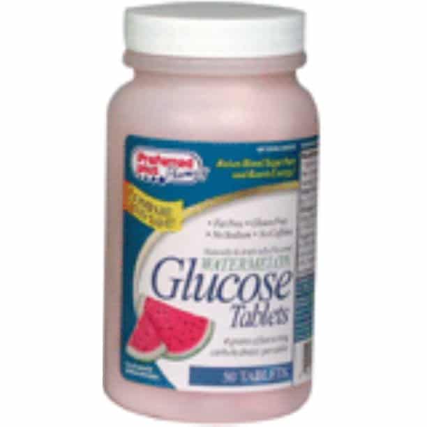 Glucose Tablets (for low blood sugar), Watermelon 50 ea