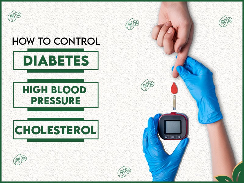 How To Control Diabetes High Blood pressure and Cholesterol
