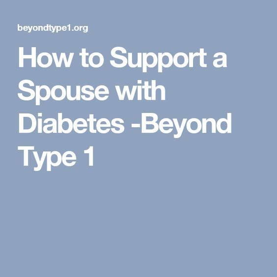 How to Support a Spouse with Diabetes