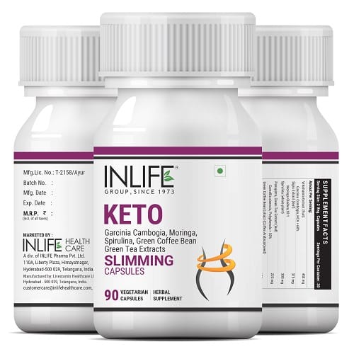 INLIFE Keto Slimming Capsules Weight Management Supplement ...