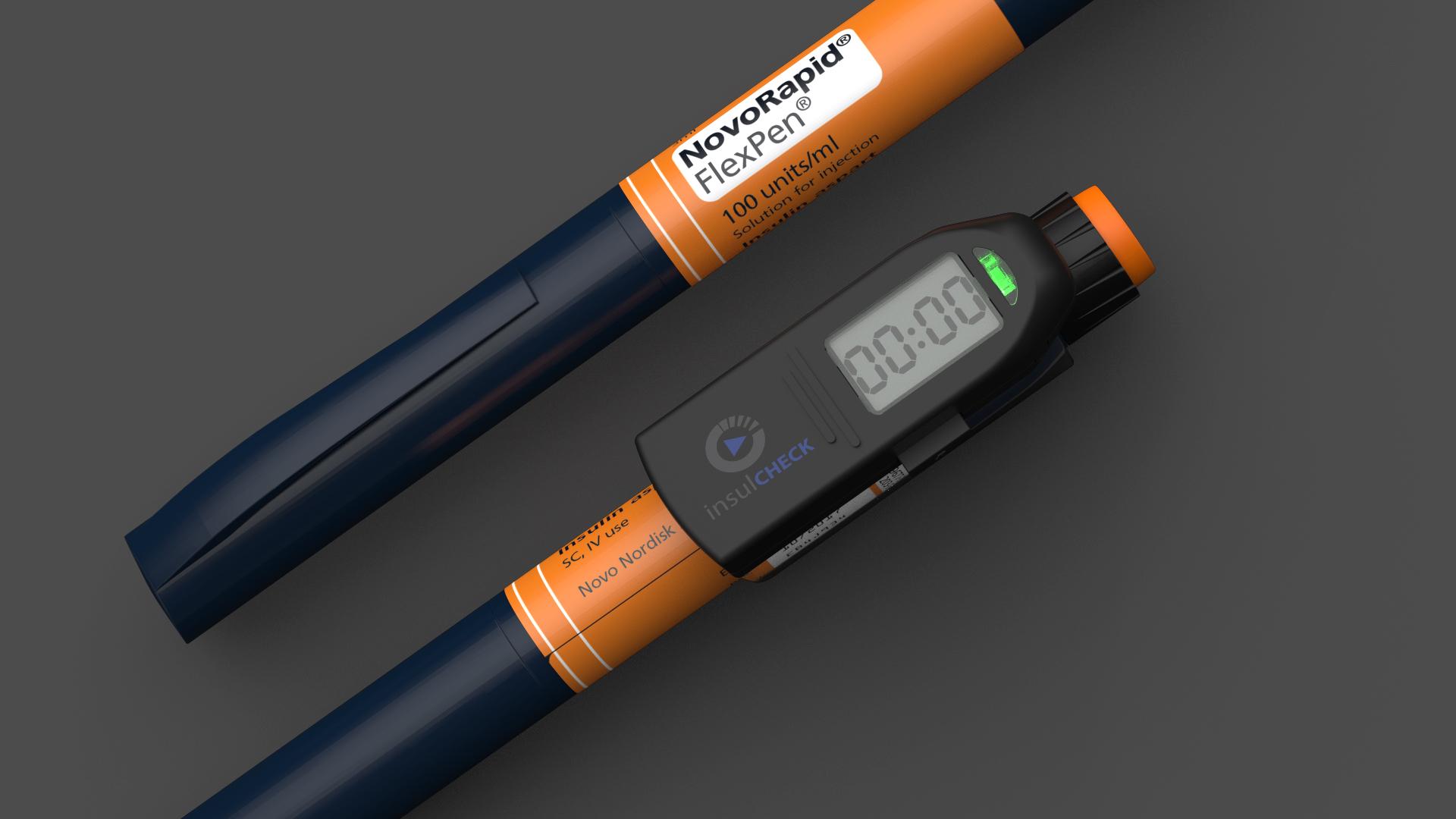 Insulcheck memory aid for insulin injection pen