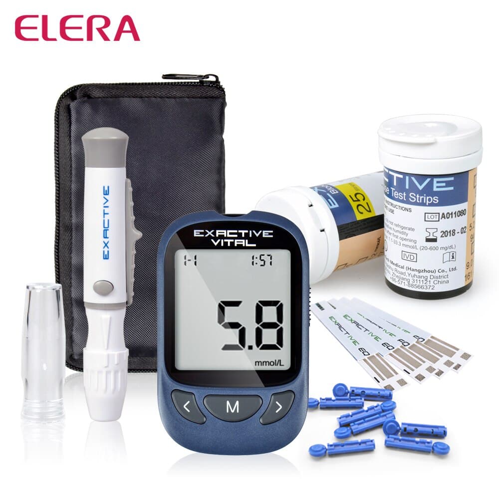 MICROTECH MEDICAL Diabetic Household monitor 50 Strips &  Needles ...