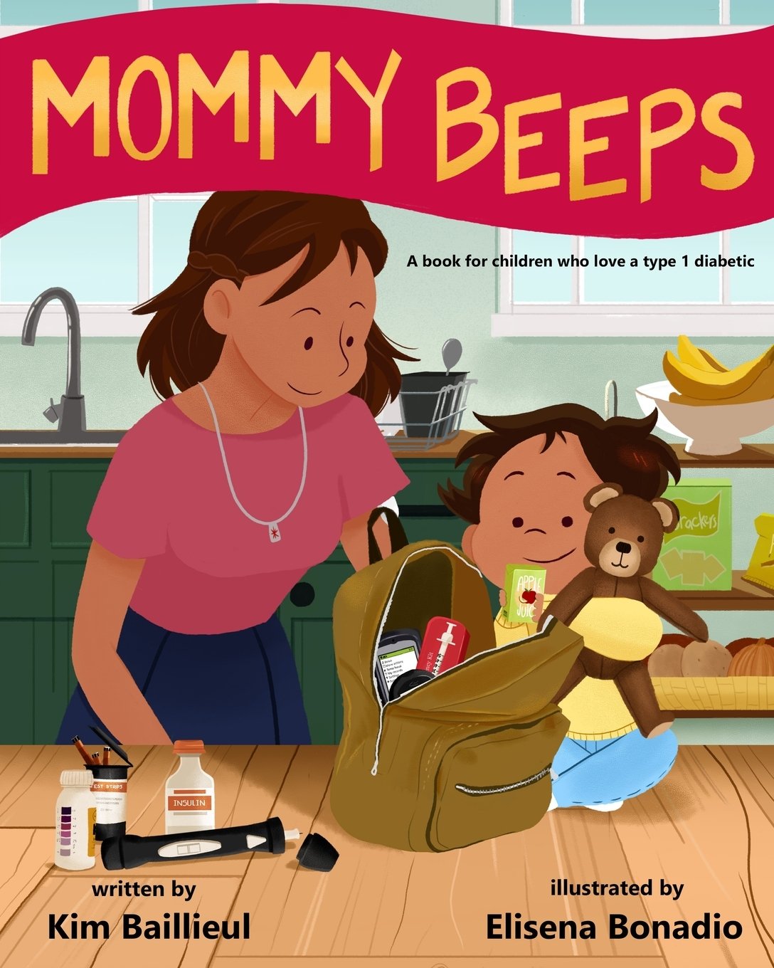 Mommy Beeps : A book for children who love a type 1 ...