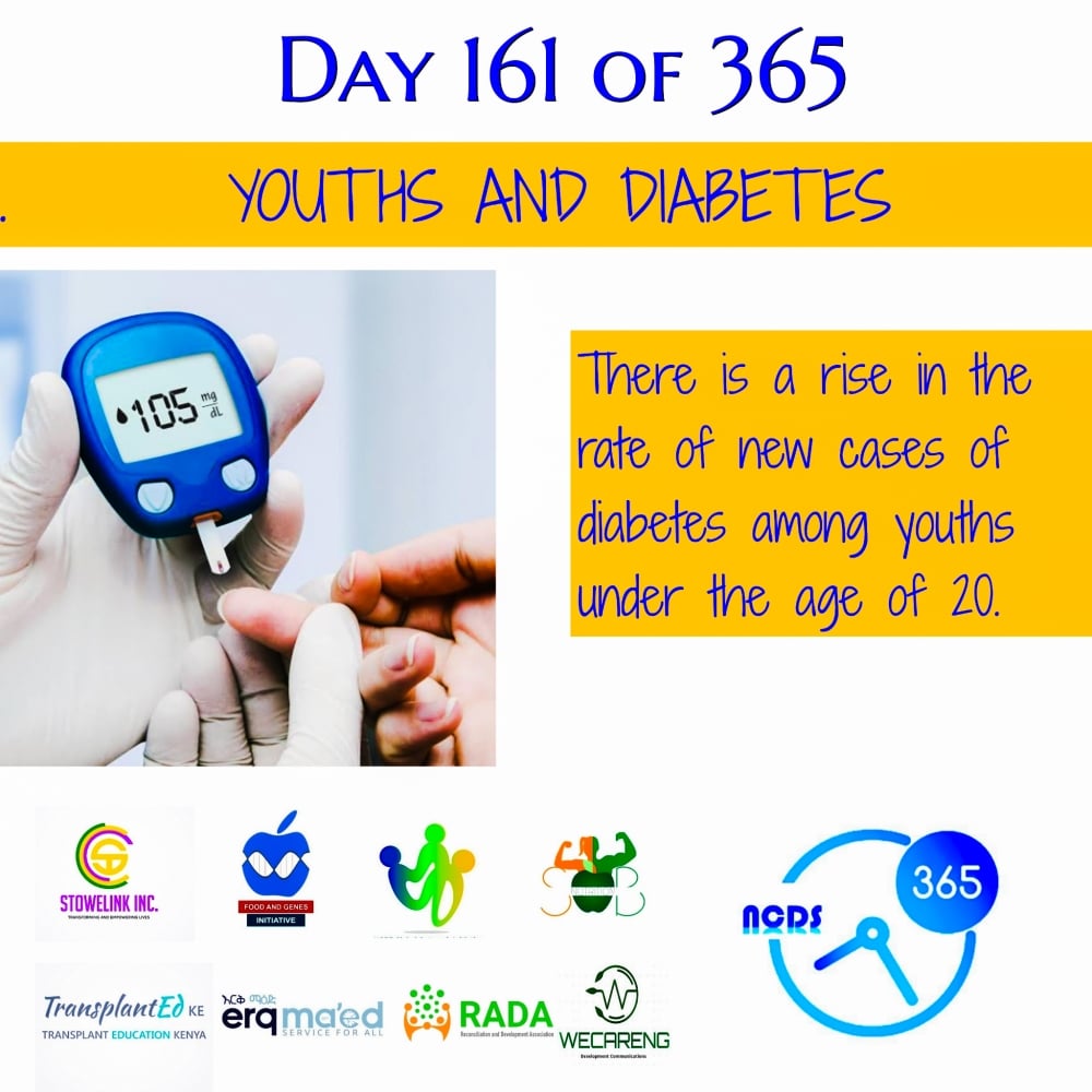 NCDS 365 DAY 161 TO DAY 167: LIVING WITH DIABETES.  Stowelink Inc