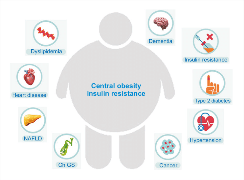 Obesity and insulin resistance play a key role in the pathogenesis of ...