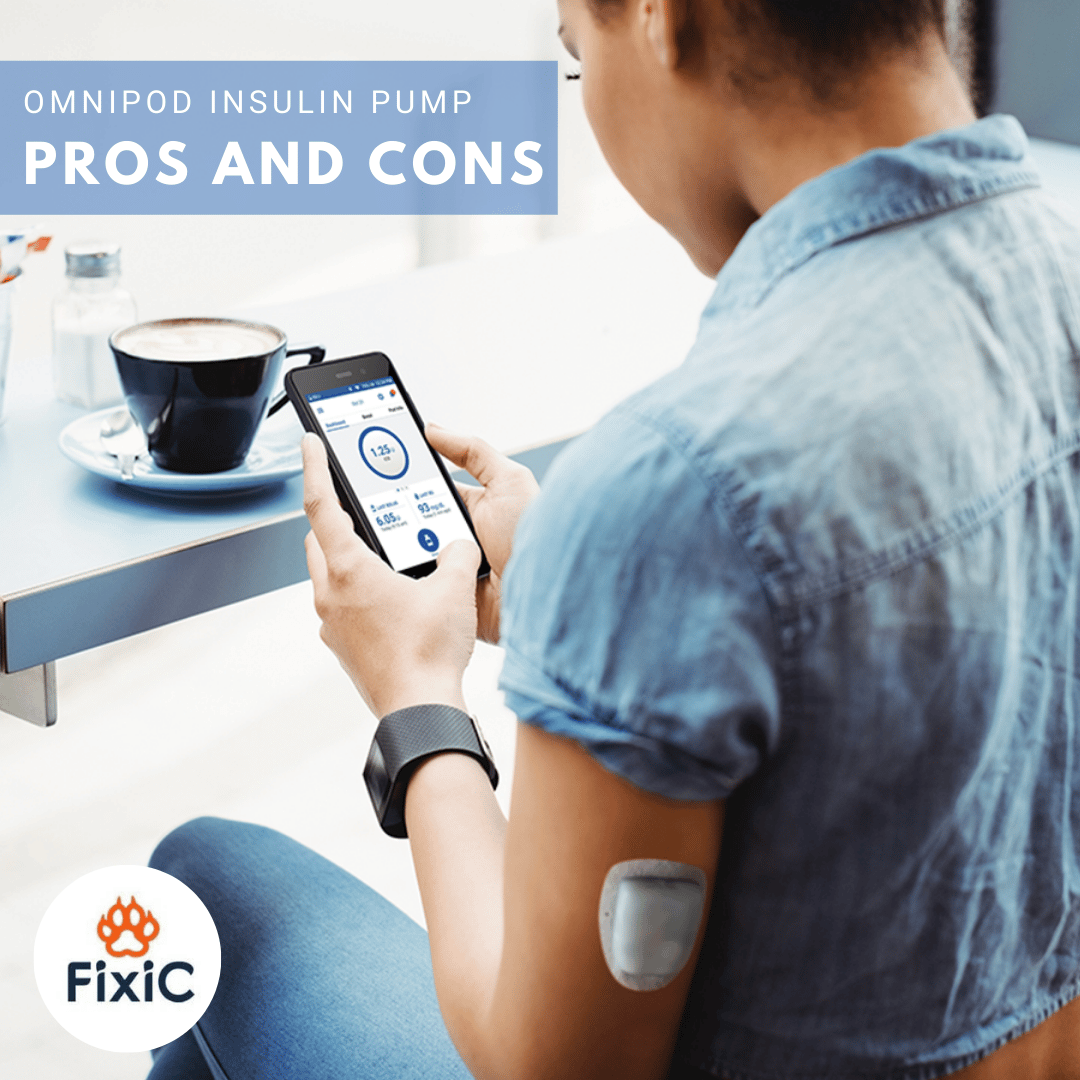 OmniPod Insulin Pump Pros and Cons  Fixic Patch