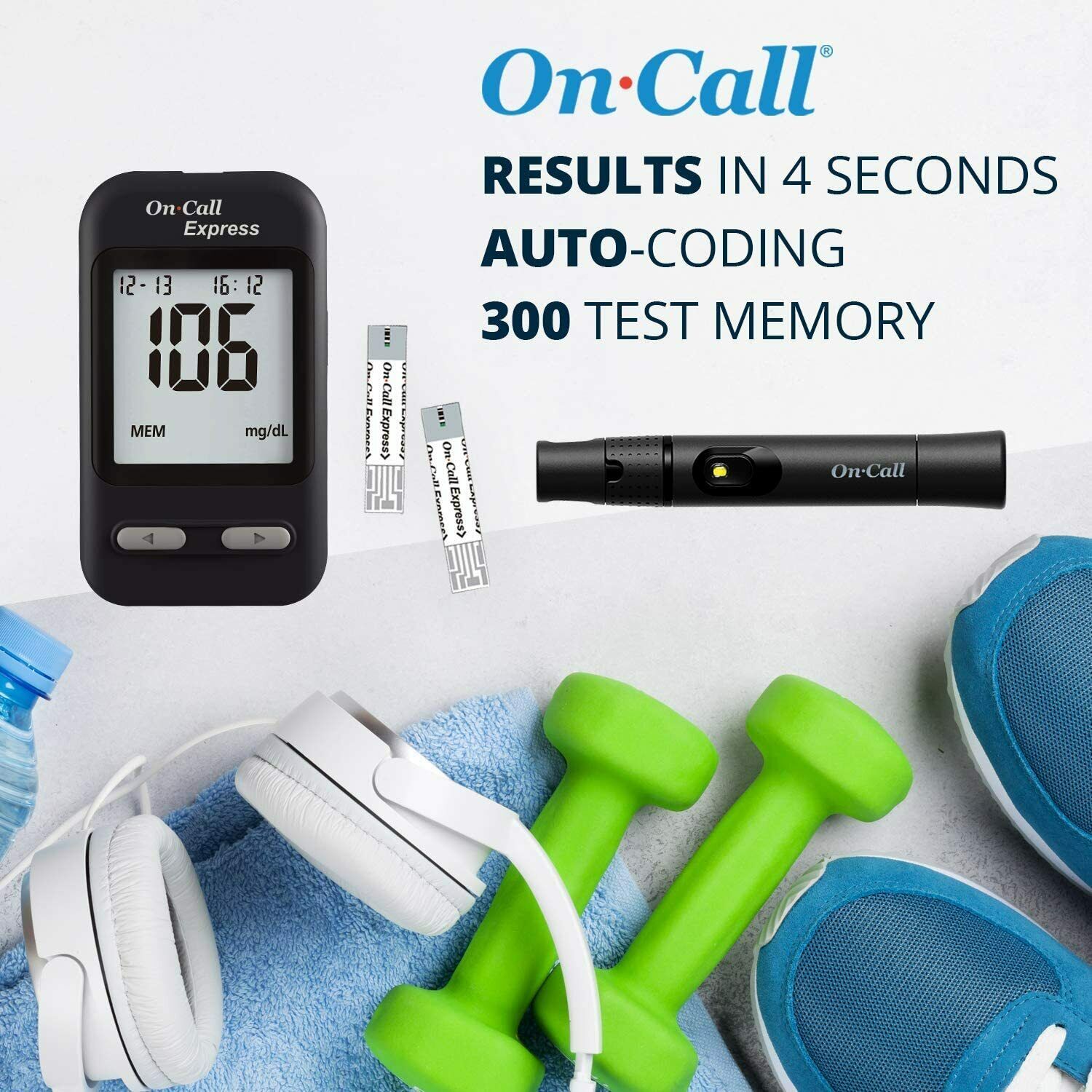 On Call Express Diabetes Testing Kit