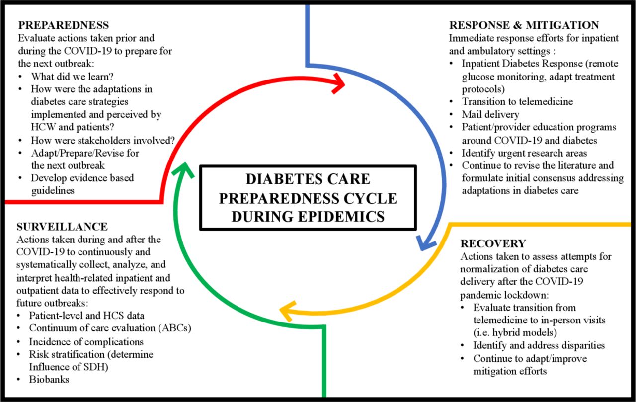 Preparedness cycle to address transitions in diabetes care ...