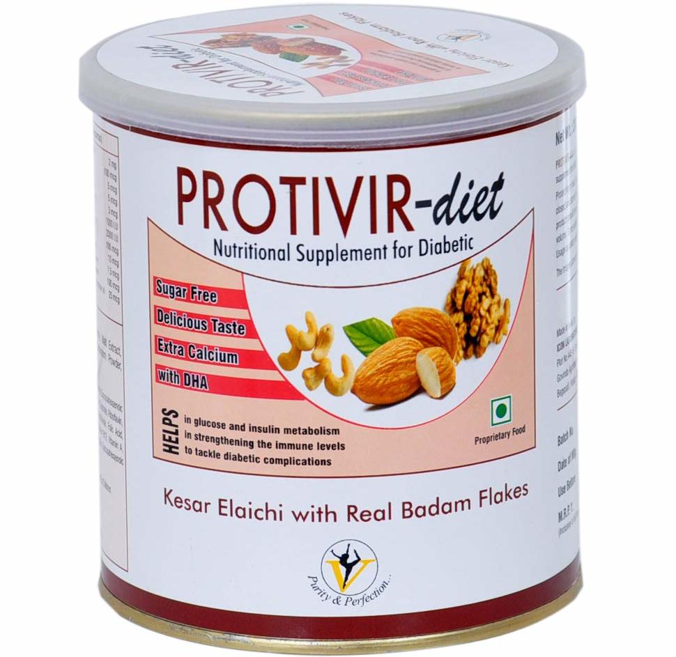 Protivir Diet  Diabetic Care Protein Powder (200 gm)