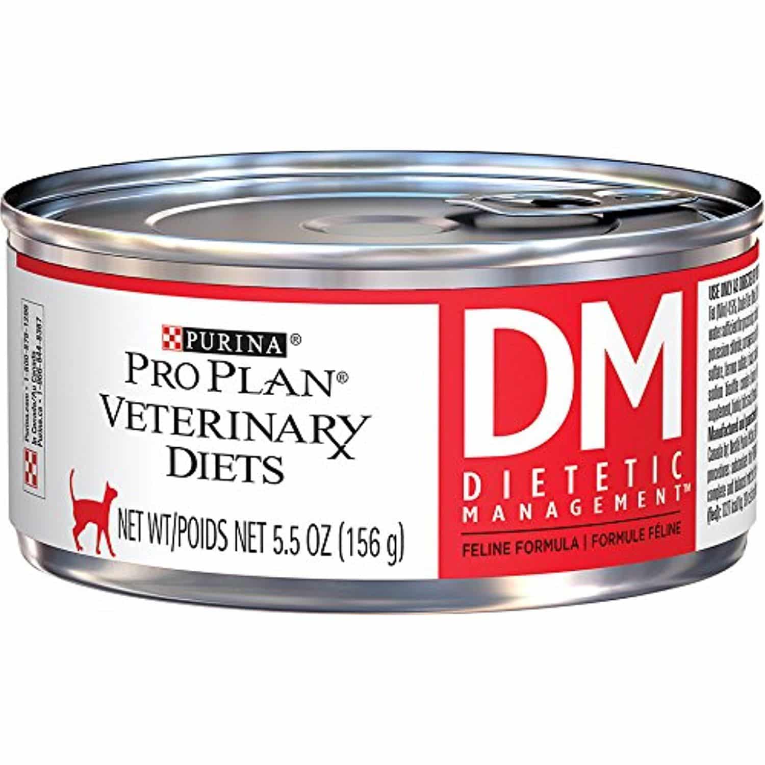 Purina Veterinary Diets Feline DM Dietetic Management Canned Cat Food ...