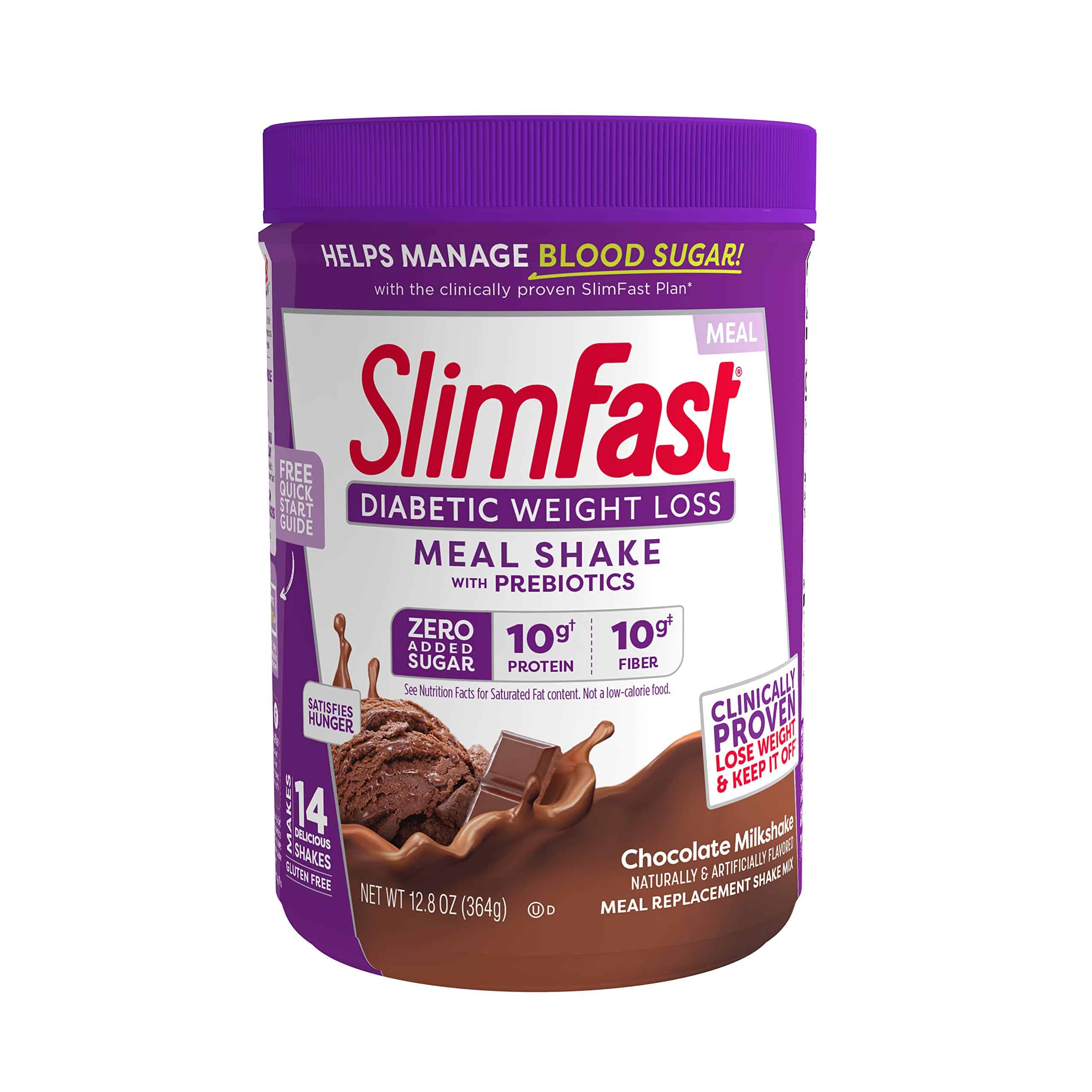Slimfast Diabetic Weight Loss,Milkshake Mix