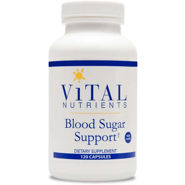 Vital Nutrients, Blood Sugar Support 120 Capsules