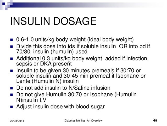 Weight Based Insulin Dosing  Blog Dandk
