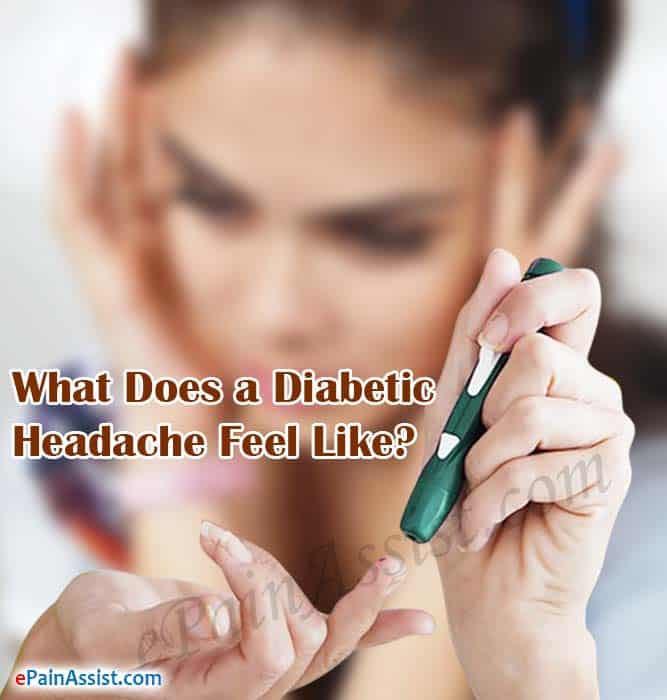 What Does a Diabetic Headache Feel Like?