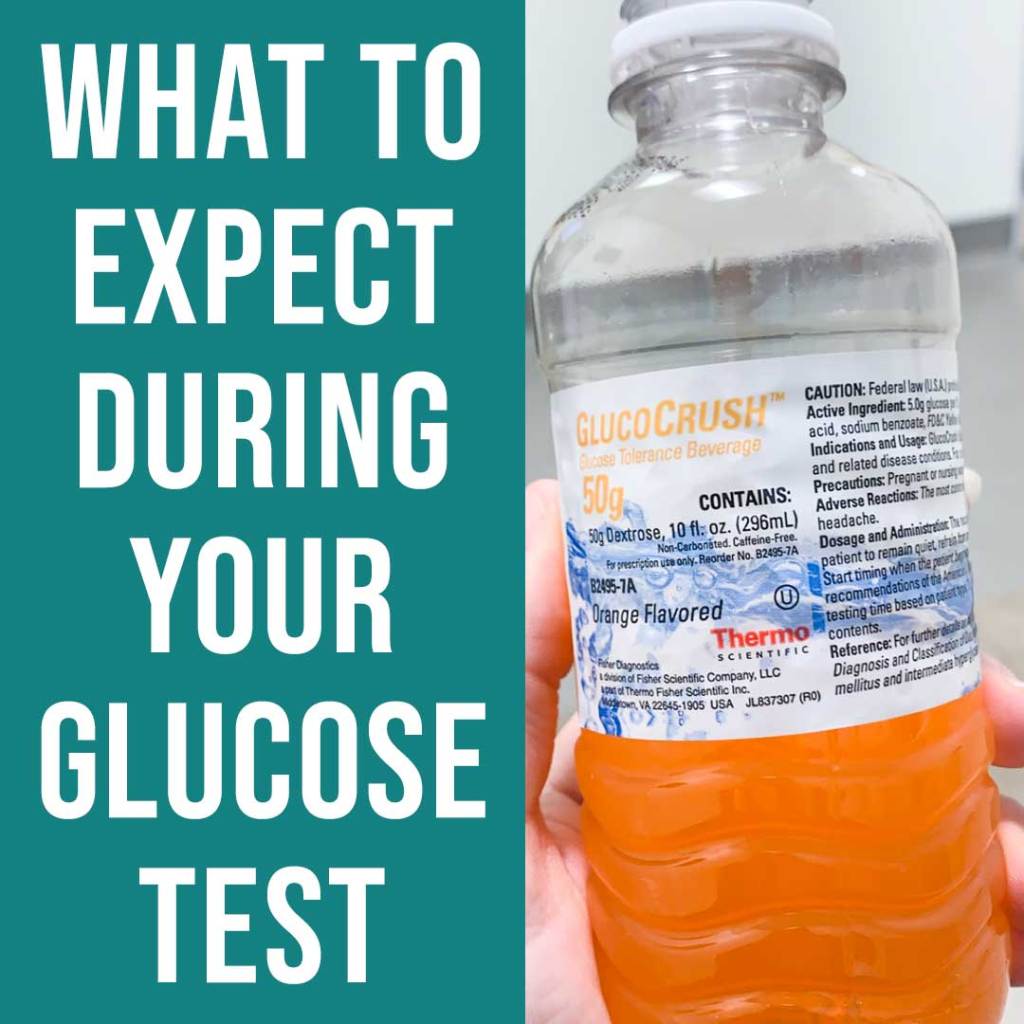 What to Expect During Your Glucose Test  My Mini Bean