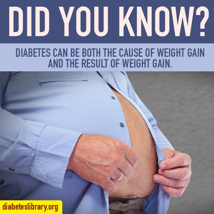 Why Do You Gain Weight With Diabetes